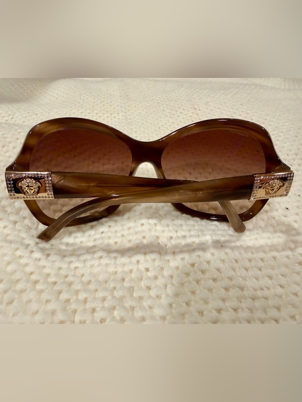 Versace Brown Gradient Women's Sunglasses